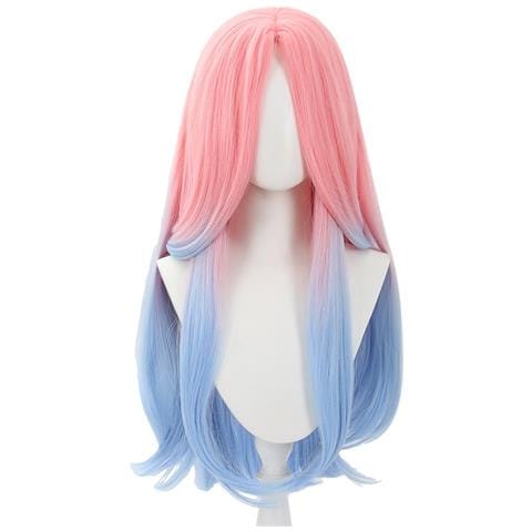Parrucca Cosplay Colorata: Capelli Sintetici Termoresistenti Per Giochi Di Ruolo Anime E Feste - Foto 1