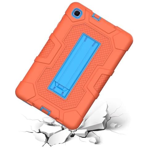 Custodia Per Samsung Galaxy Tab A 8.0"" Armored Con Supporto Arancione - Foto 2