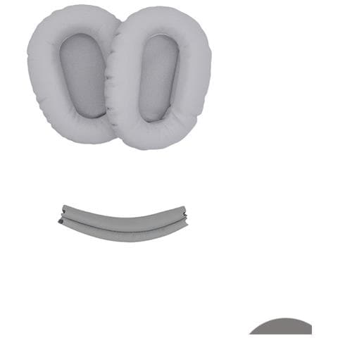 Cuscinetti Di Ricambio + Set Archetto Compatibile Con Sony Wh-ch710n/ch720n (set Da 3 Pezzi) Grey - Foto 1