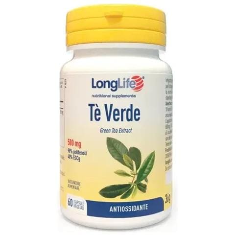 Longlife Te' Verde 500MG 60 Capsule - Foto 1