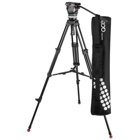 Treppiede Testa a 2 Movimenti Altezza Max 169 cm Nero ACEMMS-EU - Foto 1