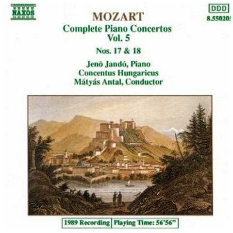 Mozart Wolfgang Amadeus - Concerti X Pf Vol. 5 (integrale) : Concerto N. 17 K 453, N. 18 Op. 456 - Foto 1