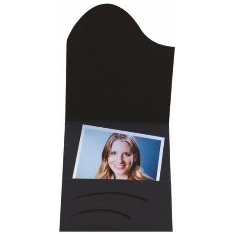 Cartelle Portafoto fino 5 x 7 cm Colore Nero - Foto 2