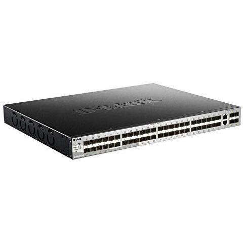 DGS-3130-54S Gestito L3 10G Ethernet (100/1000/10000), Nero / Grigio - Foto 1