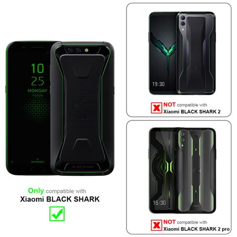 Custodia Compatibile Con Xiaomi Black Shark In Rosso Mela - Coperchio Protettiva Con Chiusura Magnetica, Funzione Stand E Tasca Per Le Carte - Foto 11