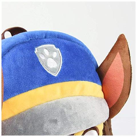 Mochila Guarderia Personaje Paw Patrol Chase Zainetto Per Bambini, 22 Cm, Blu (azul)  - Foto 3