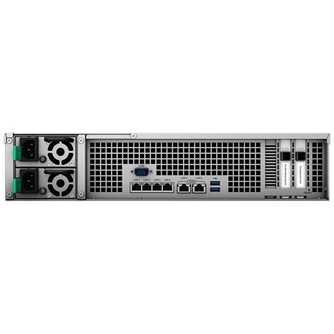 FlashStation FS3600 server NAS e di archiviazione Armadio (2U) Intel® Xeon® D D-1567 16 GB DDR4 0 TB Nero - Foto 2