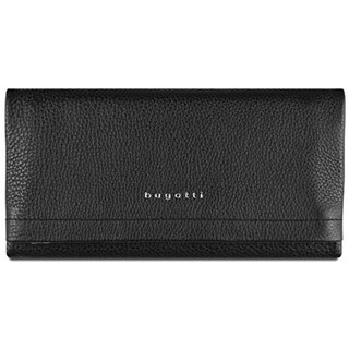 Portafoglio Verticale Uomo Portachiavi In Pelle Uomo Bugatti Nome Portafoglio In Vera Pelle Di Vitello, Formato Orizzontale, Portafoglio, Protezione RFID, Nero Portachiavi Pelle Portafoglio Bugatti Vera Pelle