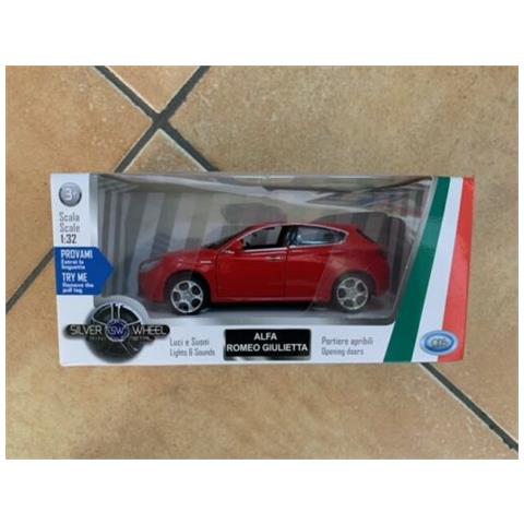 Silver Wheel - Auto Italiane A Licenza Sc. 1:32, A Retrocarica, Portiere Apribili, Luci E Suonibatterie Incluse - Foto 1