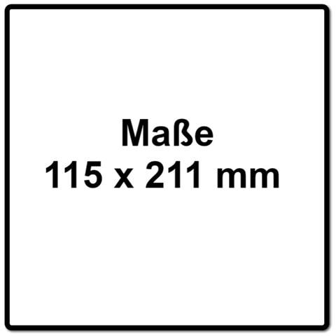 Ssh-stf-115x221/10 Rs 1 C Piastra Di Levigatura (488226) 115 X 221 Mm Per Rs 100 C, Rs 1 C - Foto 1