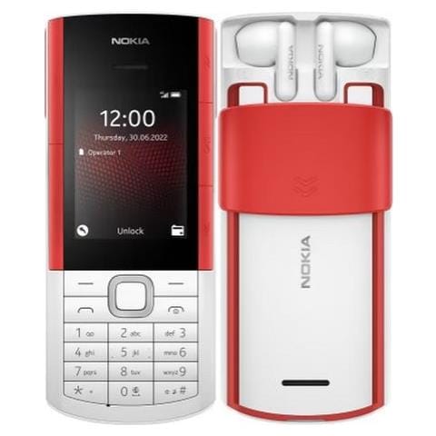 5710 XA 4G Cellulare Dual Sim Display 2.4" +Slot Micro SD Fotocamera Radio FM e Bluetooth Bianco - Italia - Foto 1