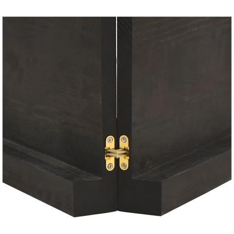 Piano Tavolo Marrone 180x50x (2-6) cm Rovere Massello Trattato - Foto 10