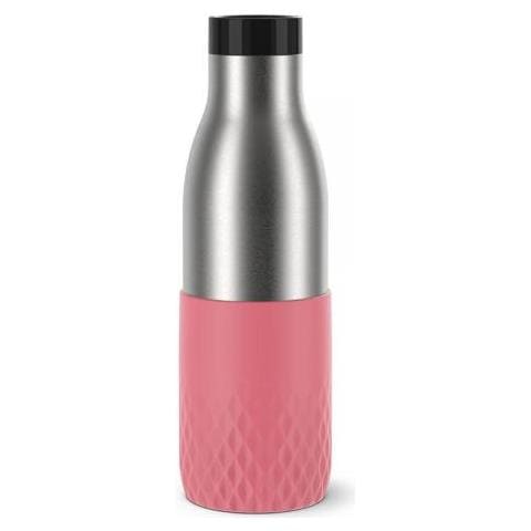 Bludrop Sleeve N3110800 Borraccia Fitness, Sport 500 Ml Acciaio Inossidabile Corallo, Acciaio Inossidabile - Foto 1