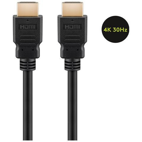 60619 cavo HDMI 0,5 m HDMI tipo A (Standard) Nero - Foto 2