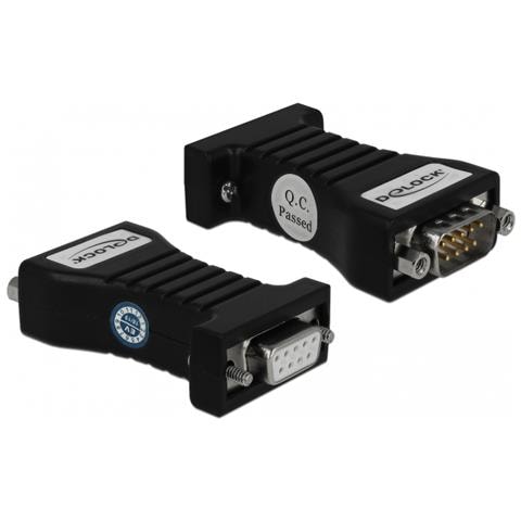 62919 adattatore per inversione del genere dei cavi RS-232 RS-485 Nero - Foto 3