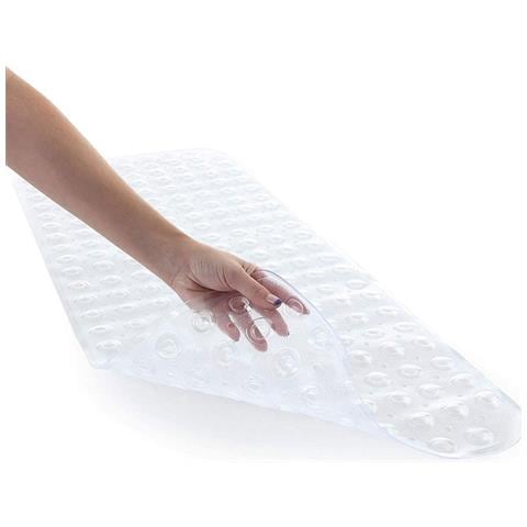 Tappetino Antiscivolo Da Doccia Trasparente Pvc 100 X 40 Cm - Foto 5