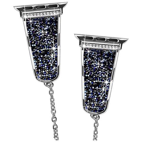 Cinturino Per Apple Watch 38/40/41mm Shiny, Argento - Foto 7