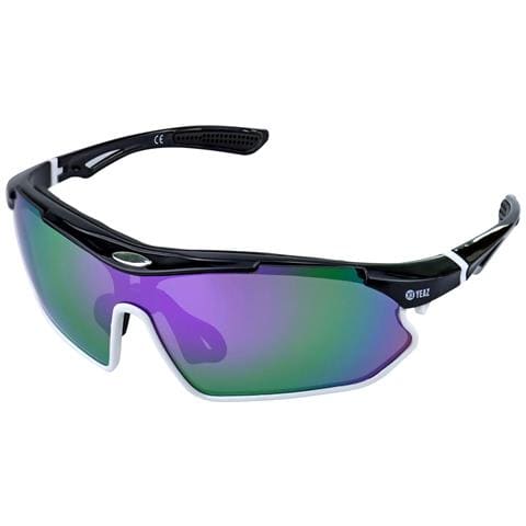 Sunray Occhiali Da Sole Sportivi Nero /bianco /viola - Foto 1