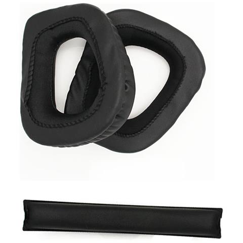 Cuscinetti Auricolari E Archetto Di Ricambio Per Cuffie Logitech G930 G430 G231 - Foto 2