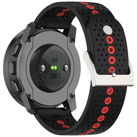 Cinturino Per Orologio In Silicone Colorato Suunto Race S Da 22 Mm Blue + Grey - Foto 2