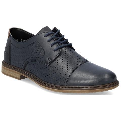 Classic Closed Formal Scarpe Eleganti Pelle Scarpe Uomo Blu Eu 41, 13431-14 - Foto 1
