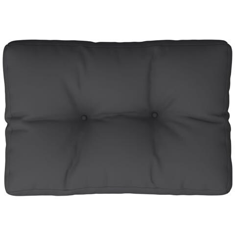 Cuscino Per Pallet Nero 50x40x12 Cm In Tessuto - Foto 2