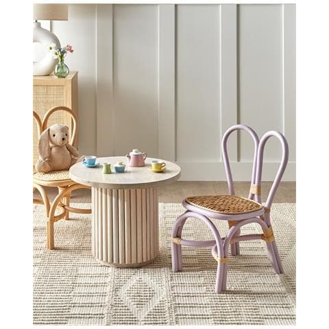 Sedia Per Bambini Rattan Viola Desimi - Foto 1