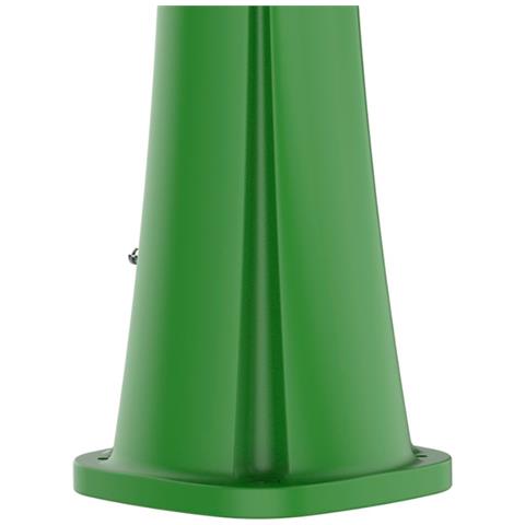 Rio Ss0935 Green Doccia Solare Curva In Polietilene H 226cm Serbatoio 25l Lavapiedi Verde - Foto 2