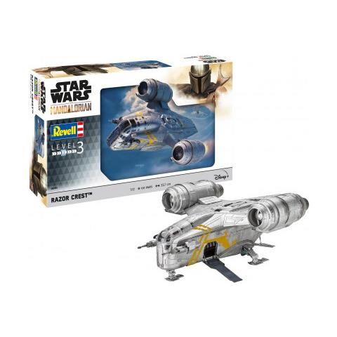 The Mandalorian: The Razor Crest Modello di aereo spaziale Kit di montaggio 1:72 - Foto 1