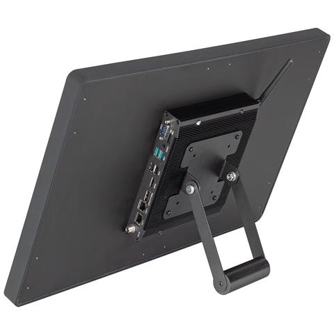 INDUSTRYline P24KT-1000 Intel Atom® x6413E 61 cm (24") 1920 x 1080 Pixel Touch screen All-in-One tablet PC 8 GB DDR4-SDRAM 120 GB SSD Windows 10 IoT Enterprise Wi-Fi 5 (802.11ac) Nero - Foto 2