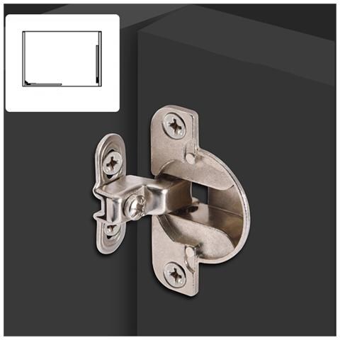 Cerniere Per Porte A Scomparsa (confezione Da 4) - Cerniere Per Porte Interne In Lega Di Zinco - Foto 5