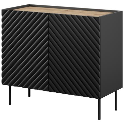 2D ONDA cassettiera 98x45x85 nero - Foto 1