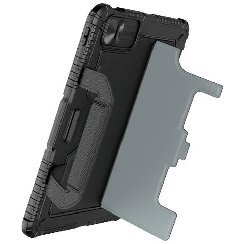 Custodia Con Tastiera Retroilluminata Per Ipad Pro 11” Antiurto Con Touchpad, Nero - Foto 2