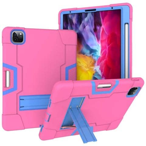 Custodia Per Ipad Air 5/air 4/pro 11"" Con Supporto E Alloggiamento Per Stilo Rosa - Foto 1