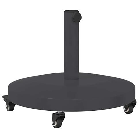 Base per Ombrello da Esterno Grigio scuro 48 x 48 x 32 cm - Foto 1