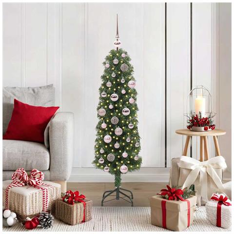 Albero di Natale artificiale con 150 LED Verde 120 cm - Foto 2