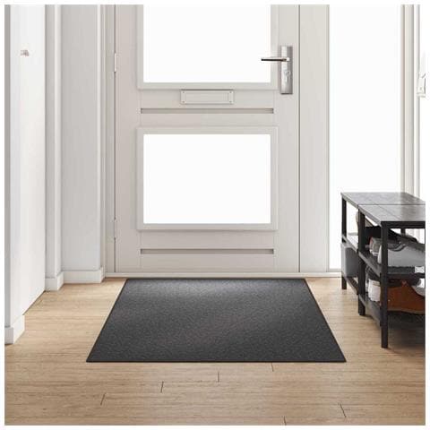 Runner in Moquette Grigio scuro 100 x 250 cm 100% Polipropilene - Foto 2