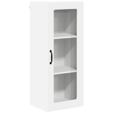 Mobile da cucina con lo scaffale Bianco Lucido 40 x 31 x 100 cm - Foto 1