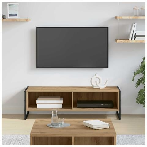 Mobile TV Rovere Artigianale 100 x 36.5 x 30.5 cm - Foto 2