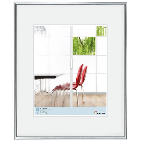 Galeria Cornice In Plastica 50x70 Argento - Foto 1