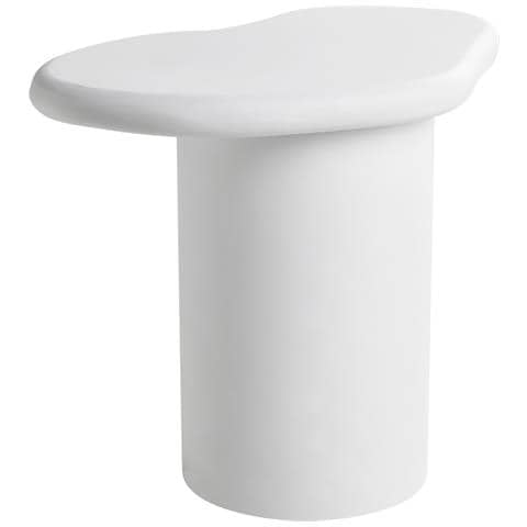 Tavolino Arsoli 43 Cm 58 Cm Bianco Sporco - Foto 2