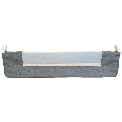 Safetots Sponda Per Letti, In Denim Grigia, 140cm Di Larghezza X 50cm Di Altezza - Foto 2