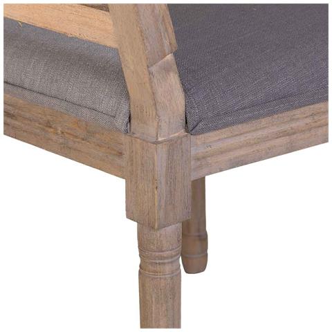 Sedia In Legno Imbottita 50x46x95h Cm - Foto 8