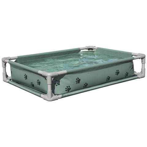 Piscina per giochi per animali domestici sopraelevata Verde - Foto 2