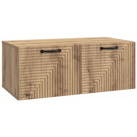 Mobile Porta TV da Muro Rovere Artigianale 78,5 x 41 x 30 cm - Foto 1