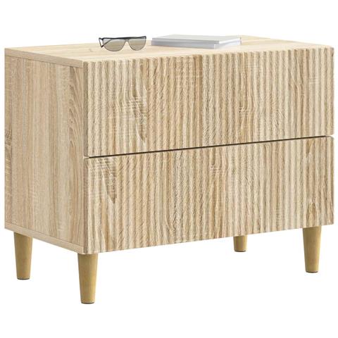 Armadio da Notte con cassetto Rovere Sonoma 62 x 34,5 x 48 cm - Foto 2