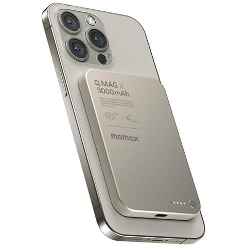 Power Bank - Metallo, Oro, 5000 mAh - Foto 1