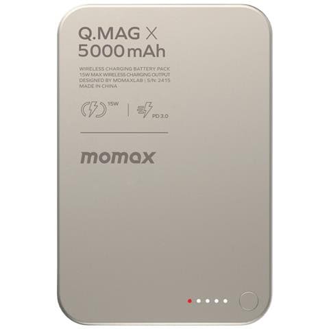 Power Bank - Metallo, Oro, 5000 mAh - Foto 2