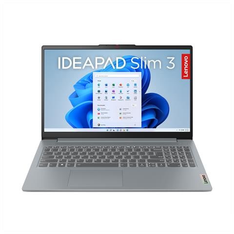IdeaPad | Notebook Slim 3 | Display 15.6'' FHD (1920x1080) | Processore AMD Ryzen 7 5825U | Memoria RAM 8GB | Memoria SSD 512GB | Scheda grafica Integrata | Sistema Operativo WINDOWS 11 HOME | ARCTIC GREY | Caricatore NON incluso - Foto 1
