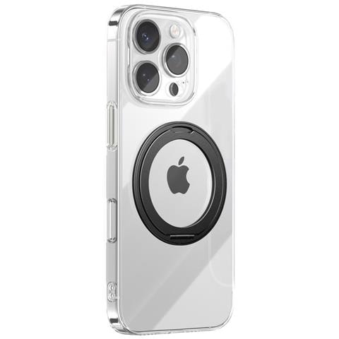 Custodia Ultra Sottile Per Iphone 16 Pro Max Con Supporto A Cerchio - Per Comodità E Protezione Quotidiana. - Foto 1